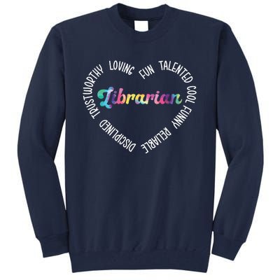 Librarian Librarian Funny Tall Sweatshirt