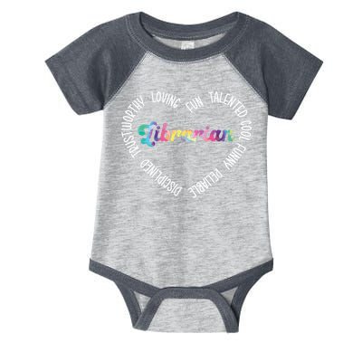Librarian Librarian Funny Infant Baby Jersey Bodysuit