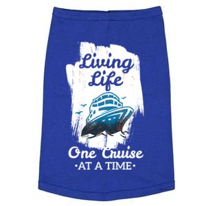 Living Life Funny Cruise Ship Vacation Family Great Gift Doggie Tank