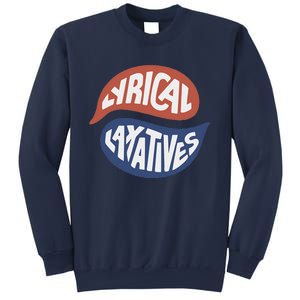 Lyrical Laxatives Funny Saying Deep Talk Podcast Sweatshirt