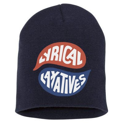 Lyrical Laxatives Funny Saying Deep Talk Podcast Short Acrylic Beanie