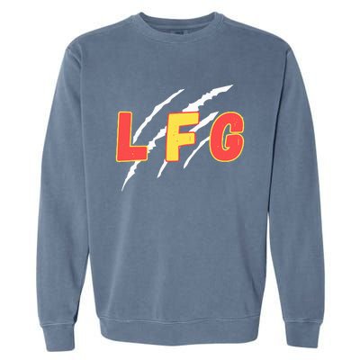 Lfg Lets Fucking Go Lets Fucking Go Garment-Dyed Sweatshirt