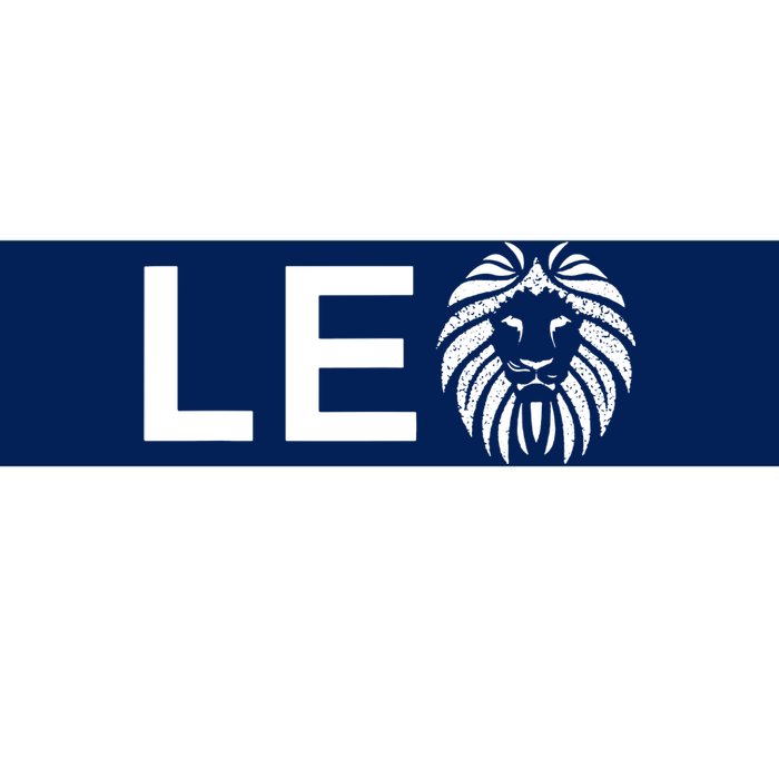 Leo Lion For August And July Birthday Gift Bumper Sticker