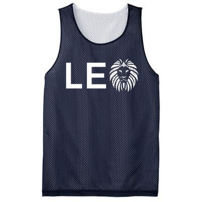 Leo Lion For August And July Birthday Gift Mesh Reversible Basketball Jersey Tank