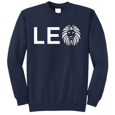 Leo Lion For August And July Birthday Gift Tall Sweatshirt