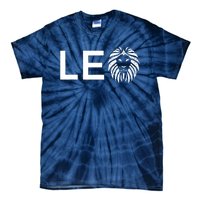 Leo Lion For August And July Birthday Gift Tie-Dye T-Shirt