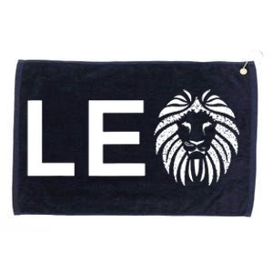 Leo Lion For August And July Birthday Gift Grommeted Golf Towel