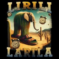 Lirili Larila Funny Italian Brainrot Meme Cactus Elephant USA-Made Doggie Bandana