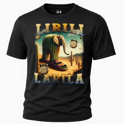 Lirili Larila Funny Italian Brainrot Meme Cactus Elephant Performance Shirt