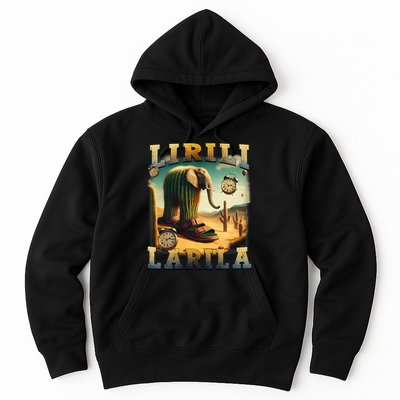 Lirili Larila Funny Italian Brainrot Meme Cactus Elephant Hoodie