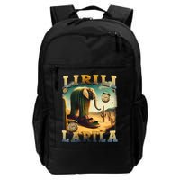 Lirili Larila Funny Italian Brainrot Meme Cactus Elephant Backpack
