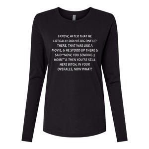 Leah Love Funny Quote Reality Tv Show Womens Cotton Relaxed Long Sleeve T-Shirt