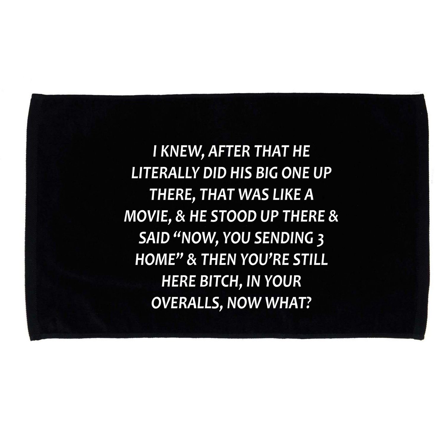 Leah Love Funny Quote Reality Tv Show Microfiber Hand Towel