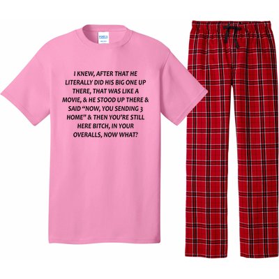 Leah Love Funny Quote Reality Tv Show Pajama Set