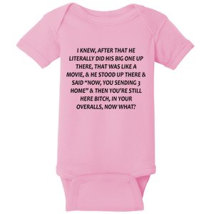 Leah Love Funny Quote Reality Tv Show Baby Bodysuit