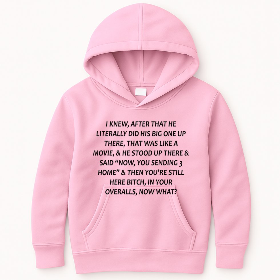 Leah Love Funny Quote Reality Tv Show Kids Hoodie