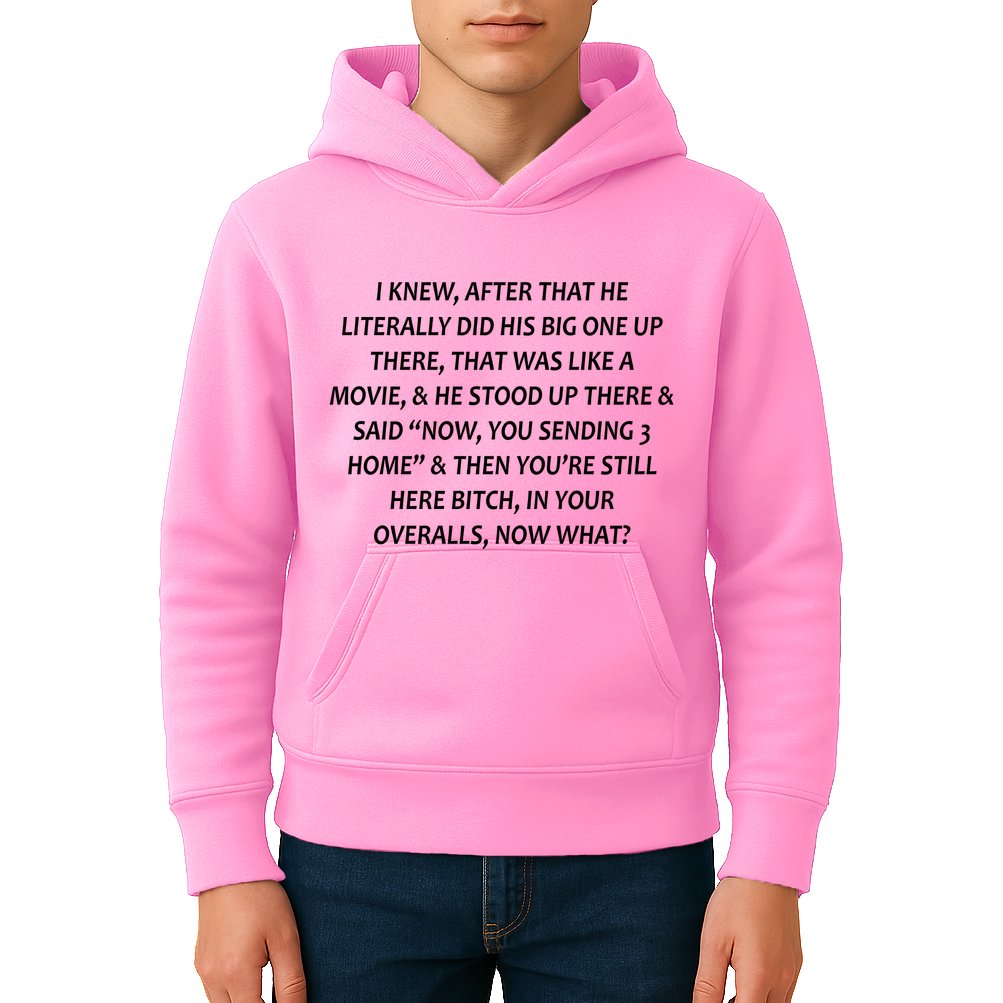 Leah Love Funny Quote Reality Tv Show Kids Hoodie