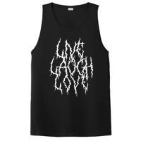 Live Laugh Funny Love Heavy Black Metal Parody PosiCharge Competitor Tank