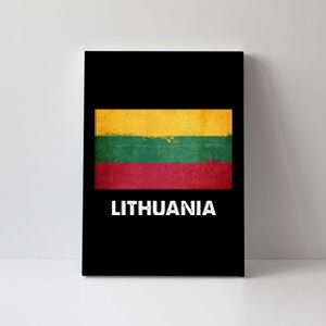 Lithuanian Lithuania Flag Swea Canvas