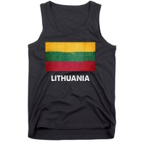 Lithuanian Lithuania Flag Swea Tank Top