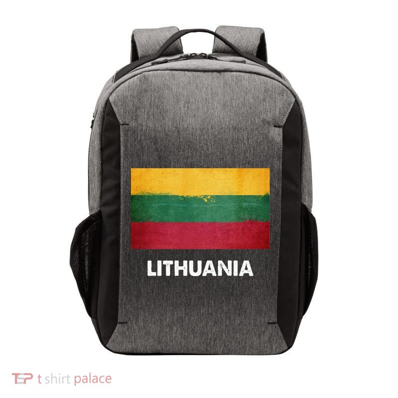 Lithuanian Lithuania Flag Swea Vector Backpack