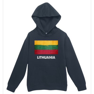 Lithuanian Lithuania Flag Swea Urban Pullover Hoodie