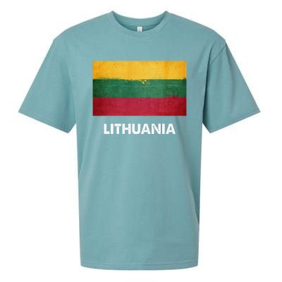 Lithuanian Lithuania Flag Swea Sueded Cloud Jersey T-Shirt