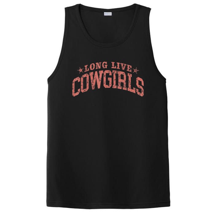 Long Live Funny Howdy Gifts PosiCharge Competitor Tank