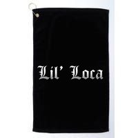 Lil Loca Funny Chola Style Latina Golf Towel