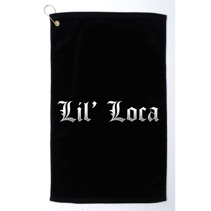 Lil Loca Funny Chola Style Latina Golf Towel