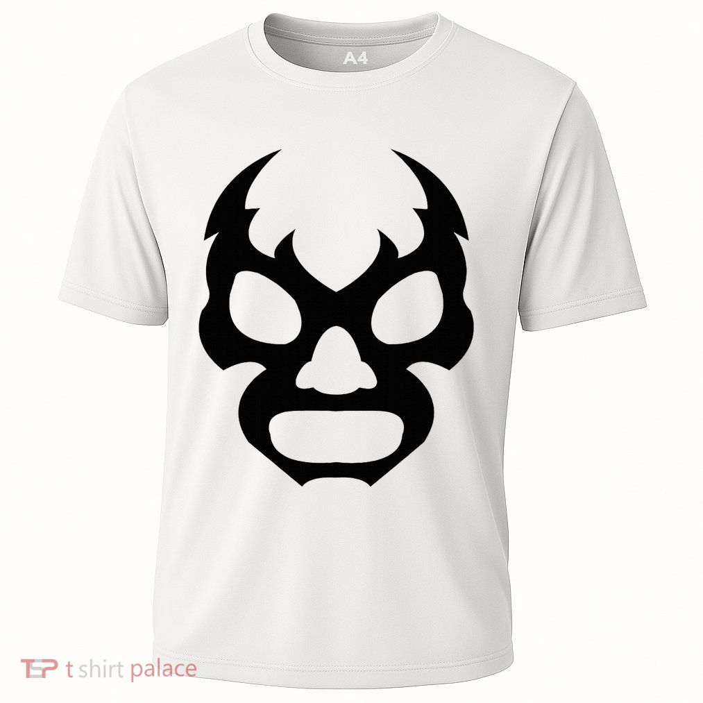 Lucha L.I.B.R.E Face Funny Mexican Wrestler Hero Gift Performance Shirt