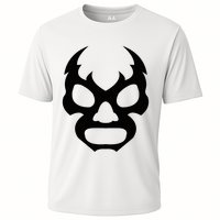 Lucha L.I.B.R.E Face Funny Mexican Wrestler Hero Gift Cooling Performance Crew T-Shirt