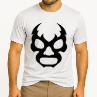 Lucha L.I.B.R.E Face Funny Mexican Wrestler Hero Gift Cooling Performance Crew T-Shirt