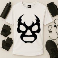 Lucha L.I.B.R.E Face Funny Mexican Wrestler Hero Gift Cooling Performance Crew T-Shirt