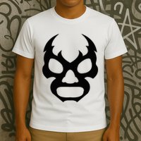 Lucha L.I.B.R.E Face Funny Mexican Wrestler Hero Gift T-Shirt