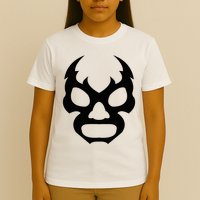 Lucha L.I.B.R.E Face Funny Mexican Wrestler Hero Gift T-Shirt