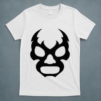 Lucha L.I.B.R.E Face Funny Mexican Wrestler Hero Gift T-Shirt