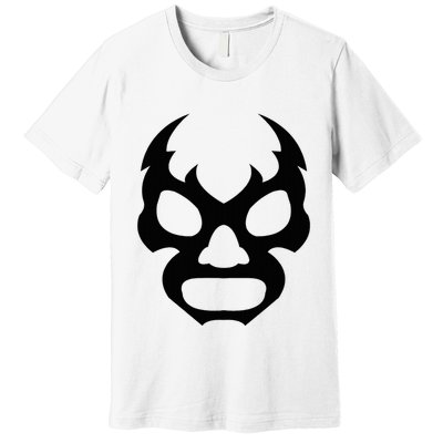 Lucha L.I.B.R.E Face Funny Mexican Wrestler Hero Gift Premium T-Shirt