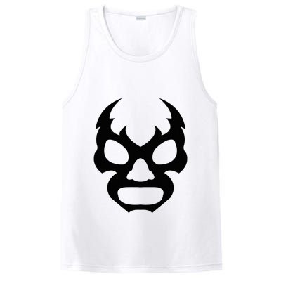 Lucha L.I.B.R.E Face Funny Mexican Wrestler Hero Gift PosiCharge Competitor Tank