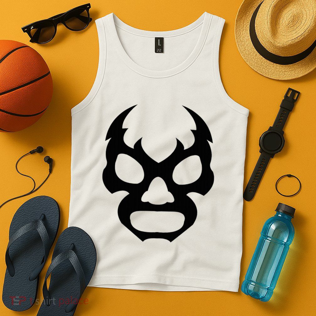 Lucha L.I.B.R.E Face Funny Mexican Wrestler Hero Gift Tank Top