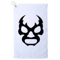 Lucha L.I.B.R.E Face Funny Mexican Wrestler Hero Gift Platinum Collection Golf Towel