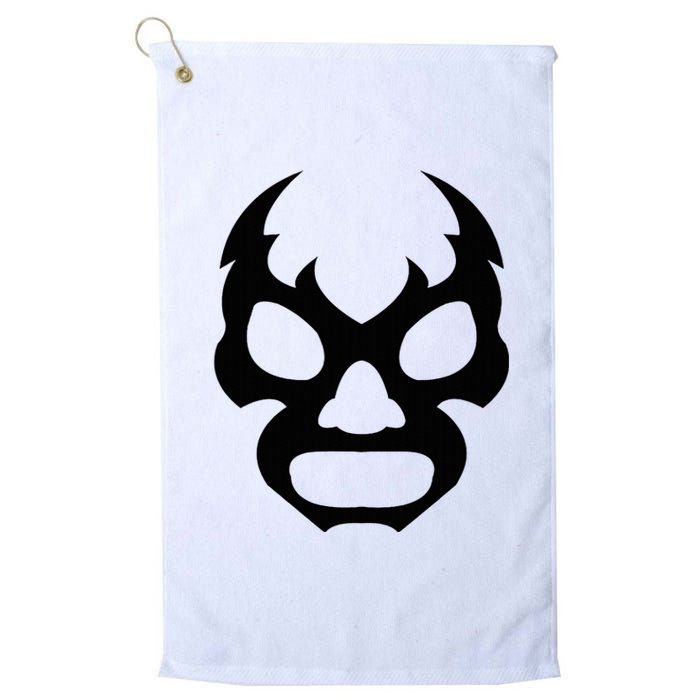 Lucha L.I.B.R.E Face Funny Mexican Wrestler Hero Gift Platinum Collection Golf Towel