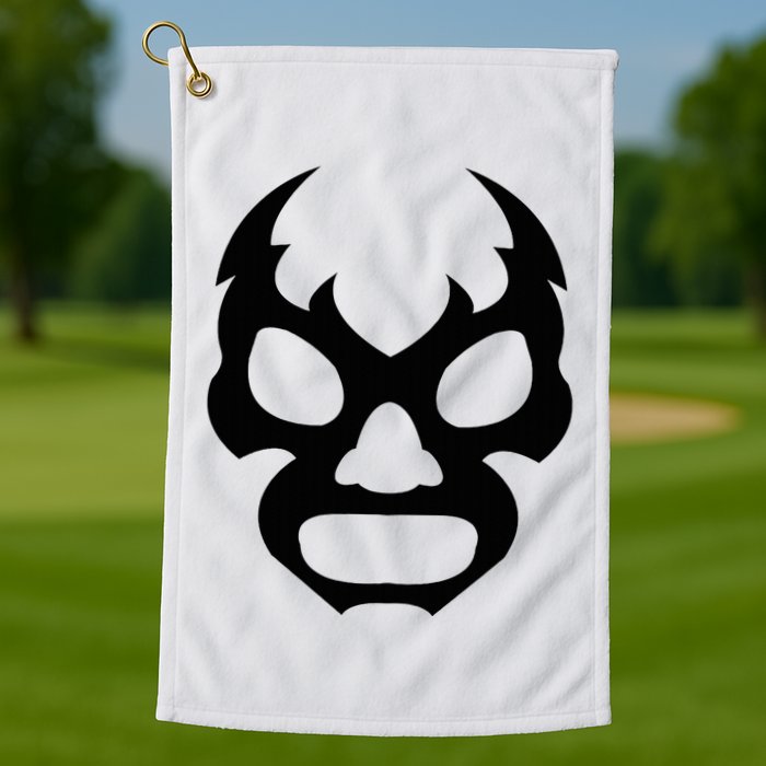Lucha L.I.B.R.E Face Funny Mexican Wrestler Hero Gift Golf Towel