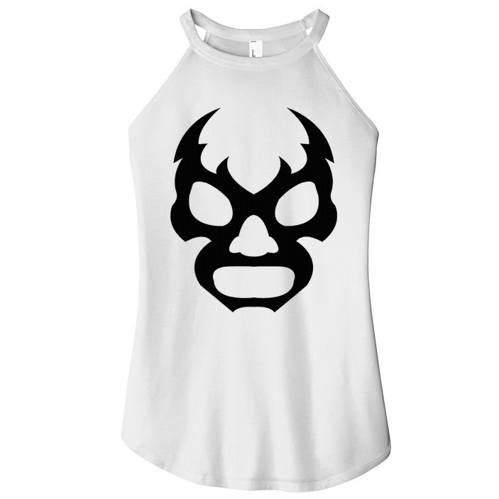 Lucha L.I.B.R.E Face Funny Mexican Wrestler Hero Gift Women's Perfect Tri Rocker Tank