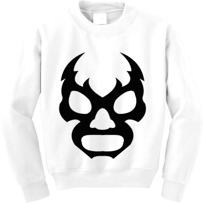 Lucha L.I.B.R.E Face Funny Mexican Wrestler Hero Gift Kids Sweatshirt