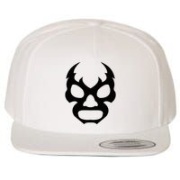 Lucha L.I.B.R.E Face Funny Mexican Wrestler Hero Gift Wool Snapback Cap