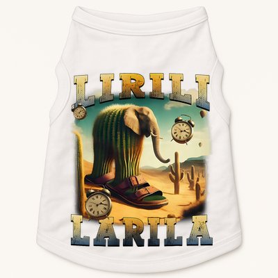 Lirili Larila Funny Italian Brainrot Meme Cactus Elephant  Doggie Tank
