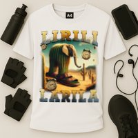 Lirili Larila Funny Italian Brainrot Meme Cactus Elephant  Cooling Performance Crew T-Shirt