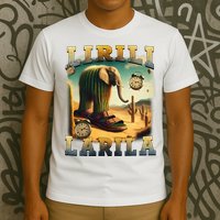 Lirili Larila Funny Italian Brainrot Meme Cactus Elephant  T-Shirt