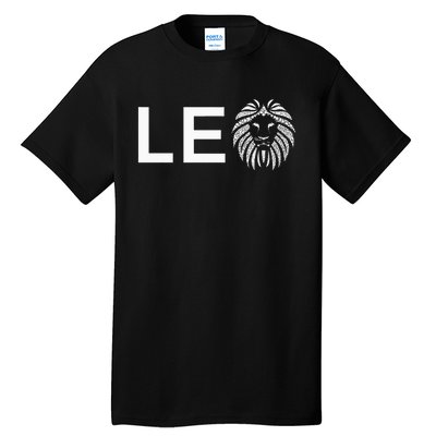 Leo Lion For August And July Birthday Gift Tall T-Shirt